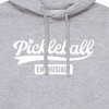 Men's - Instant Message - Pickleball Enthusiast Graphic Fleece Pullover Hoodie - 2 of 4