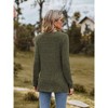 BLUEMING Womens Pullover Sweaters Long Sleeve Crew Neck Sweaters Tunic Sweatshirts Curved Hem Outfits - 2 of 4