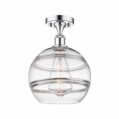 Rochester - 1 Light Semi-Flush Mount In Industrial Style-12.88 Inches Tall and 10 Inches Wide