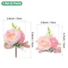 Unique Bargains Wedding Prom Parties Special Events Artificial Wrist Corsage 1 Set - 3 of 4