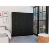NicBex Armoire Wardrobe Closet Storage Cabinet with Doors & Shelves for Bedroom - 2 of 4