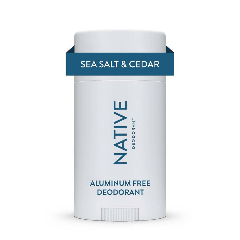 Native Deodorant - Sea Salt &#38; Cedar - Aluminum Free - 2.65 oz, 1 of 10