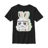 Boy's Star Wars Easter Stormtrooper Pastel Easter Ears T-Shirt