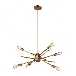 Elk Home Xenia 6 - Light Chandelier in  Matte Gold - 1 of 4