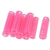 Unique Bargains Women's Home DIY Hair Styling Plastic Roller Curlers Clips Pink 2.7" x 0.8" 12 Pcs - 4 of 4