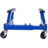 Motorcycle Engine Cradle Dolly, 1500lbs Four Wheeler Cycle Engine Cradle Dolly, Motorcycle Dolly with Rubber Pads & 360 Degrees Wheels - 3 of 4