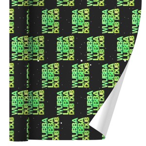 Rick And Morty Wubba Lubba Dub Dub Gift Wrap 30" x 72" - 1 of 4