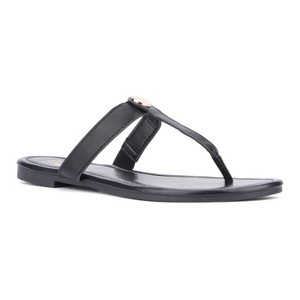 New York & Company Women's Adonia Flat Sandal - 1 of 4