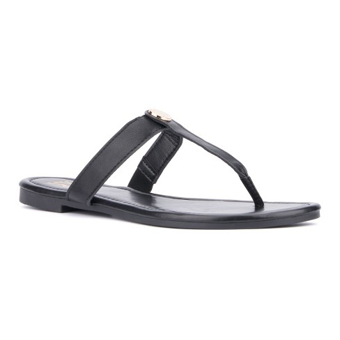 Black flip flops shops target