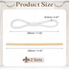 Unique Bargains Cotton Hand-Woven Decorative Drape Curtain Tiebacks with Wood Club - 2 of 4