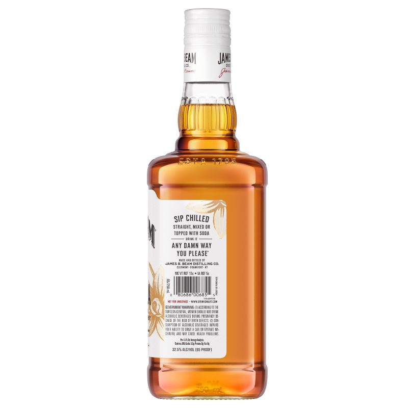 Jim Beam Vanilla Bourbon Whiskey - 750ml Bottle, 6 of 9