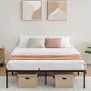 14 Inch Twin Bed Frame No Box Spring Needed, Heavy Duty Metal Platform Bed Frame Twin Size for Bedroom Easy Assembly, Noise Free, Black, Tiwn - 4 of 4