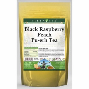 TerraVita Black Raspberry Peach Pu-erh Tea (50 tea bags, ZIN: 538465, 3-Pack) - 1 of 4