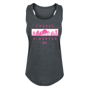 Women's - Barbie - Choose Kindness Graphic Racerback Tank - 1 of 4