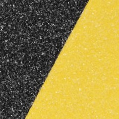 black/yellow