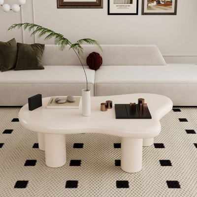 Coffee Table,Target Side Table,Unique Coffee Tables With Cloud Shaped,Side Tables For Living Room-Cuddlewood
