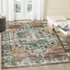 Vintage Oriental Medallion Rug Non Slip Ultra-Thin Rug - 3 of 4