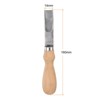 Unique Bargains Stainless Steel Wood Handle Cutting Thinning Leather Edge Bevelers - 2 of 4