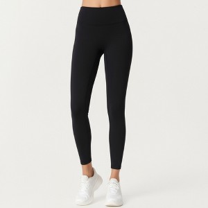 Anna-Kaci Active Women's High Waist Seamless Full Length Leggings with Stretch Fit Fabric and Smooth Contour Waistband - 1 of 4