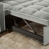CAVINAS Sleeper Sofa Couch with Pullout Bed, Modern Sleeper Sofa, Adjustable Backrest Pull out Sofa Bed Living Room - 3 of 4