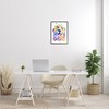 Stupell Industries Watercolor Style Happy Dog Face Framed Giclee - 2 of 4