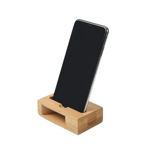 Gigas Smart Slatted Wooden Phone Stand : Target