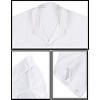 LA LEELA Men's Hawaiian Shirt Fashion Button Down Short Sleeves Holidays Aloha Party Casual Tops Summer Beaches Shirts for Mens - 4 of 4