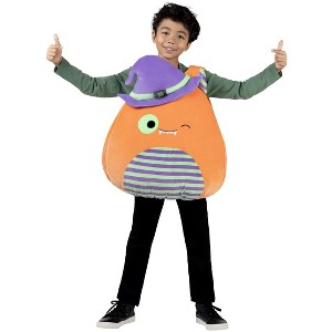 HalloweenCostumes.com One Size   Child Squishmallow Charlon the Monster Costume | Squishmallow Costumes, - 1 of 3