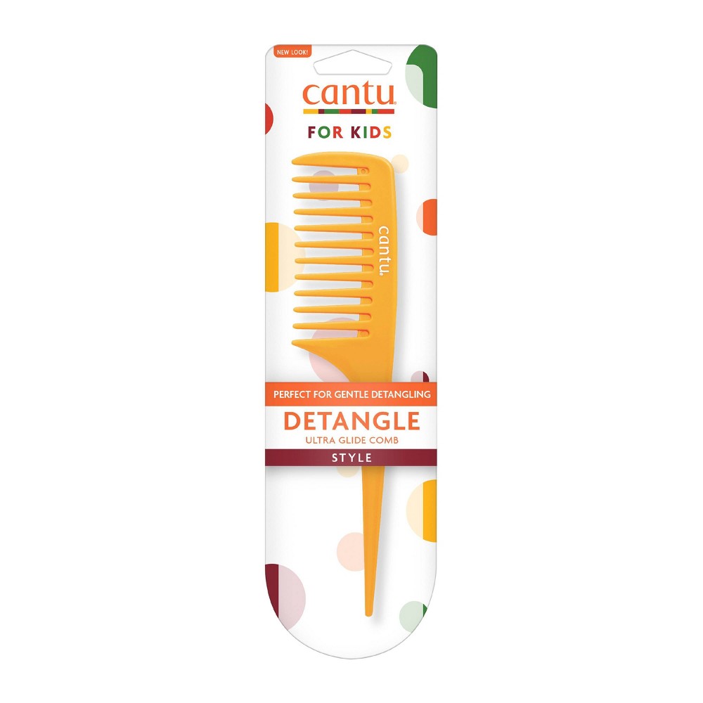 Cantu for Kids Gentle Detangling Ultra Glide Hair Comb - Orange