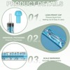 Unique Bargains Feeding Syringes with Cap Syringes for Liquid Pet Feeding Measuring Tool 20 Pcs - 3 of 4