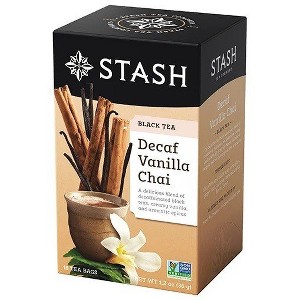 Decaf Vanilla Chai by Stash Tea  -  18 Bags Box - 1 of 1