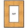 PosterPalooza | Photo Size Embellished Gold Picture Frame - UV Acrylic, Foam Board Backing, Hanging Hardware - 2 of 4