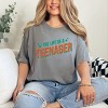 The Life Of A Teenager Puff/Glitter - Womens Garment Dyed Tee - 3 of 3