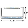Fredonia State University Full Size Standard License Plate Metal Frame - 4 of 4