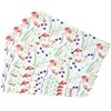 The Lakeside Collection Stella Mushroom Set of 4 Placemats and Runner - Set of 4 Placemats - 2 of 4