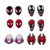 Adult Spider-Man Spider-Verse 6 Pack Stud Earring Set - 2 of 4