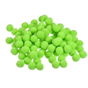 Unique Bargains Home Crafts Handcrafts Project DIY Polyester Felt Balls Beads 200 Pcs - 1 of 4