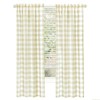 Kate Aurora Modern Country Farmhouse 3 Piece Buffalo Check Plaid Window Curtains & Valance Set - image 4 of 4