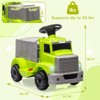 6V Ride-On Car for Kids Ages 3+ – All-Terrain Electric Toy Truck with 4.5Ah Rechargeable Battery, LED Lights, Built-in Music & Storage - 2 of 4