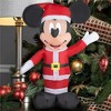 Disney Magic Holiday Mickey Mouse Airdorable 22-inch Tabletop Inflatable - 2 of 3