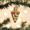 Old World Christmas Blown Glass Mini Ornament, Gumdrops Collection, Pizza Slice - 2 of 4