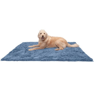 Dog Door Mat Muddy Paws Absorbs Moisture Absorbent Non Slip Washable  Microfiber