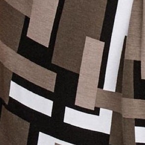 black white print