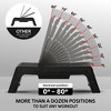 HolaHatha Adjustable Multi-Functional Exercise Bench Foldable Incline Deck, Compact Design - 4 of 4