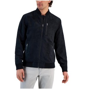 Alfani Mens Perforated Bomber Jacket - 1 of 1