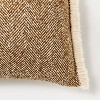 Herringbone with Frayed Edges Throw Pillow - Threshold™ designed with Studio McGee - 3 of 4