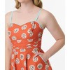 Disney Collection by Unique Vintage Women's Cotton Flare Dress - 3 of 3