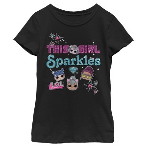 Girl's L.O.L Surprise This Girl Sparkles T-Shirt - 1 of 4