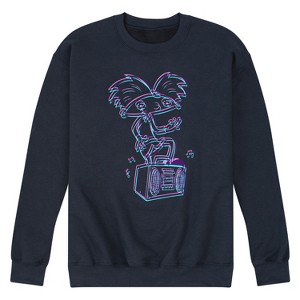 Men's - Hey Arnold! - 3D Arnold Graphic Fleece Sweatshirt - 1 of 4