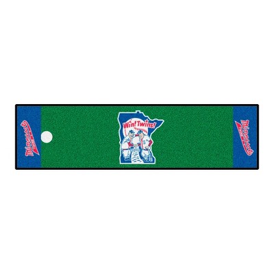 MLB Minnesota Twins 1978 Retro Collection 1.5'x6' Putting Mat - Green